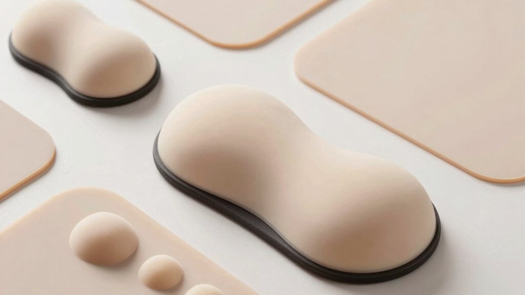 gel wrist pad cushioning stability material durability