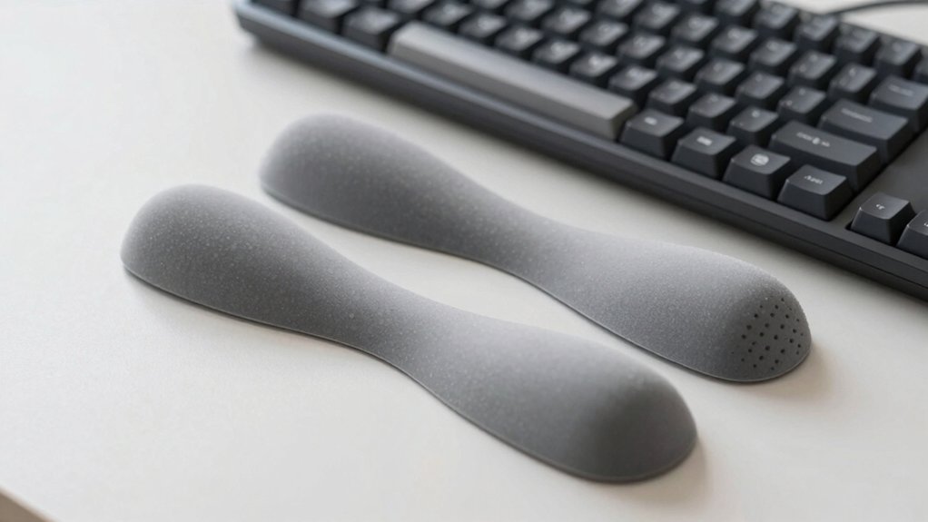 gel wrist rest material ergonomics size stability cleaning