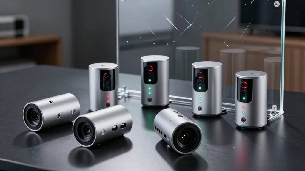 glass break alarm sensors that deter burglars