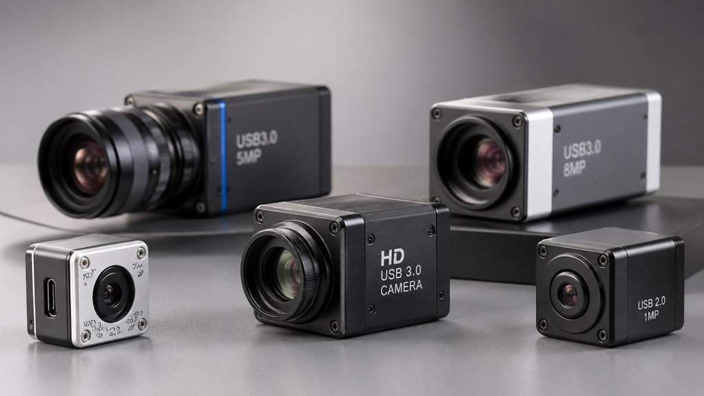 global shutter usb cameras for creators
