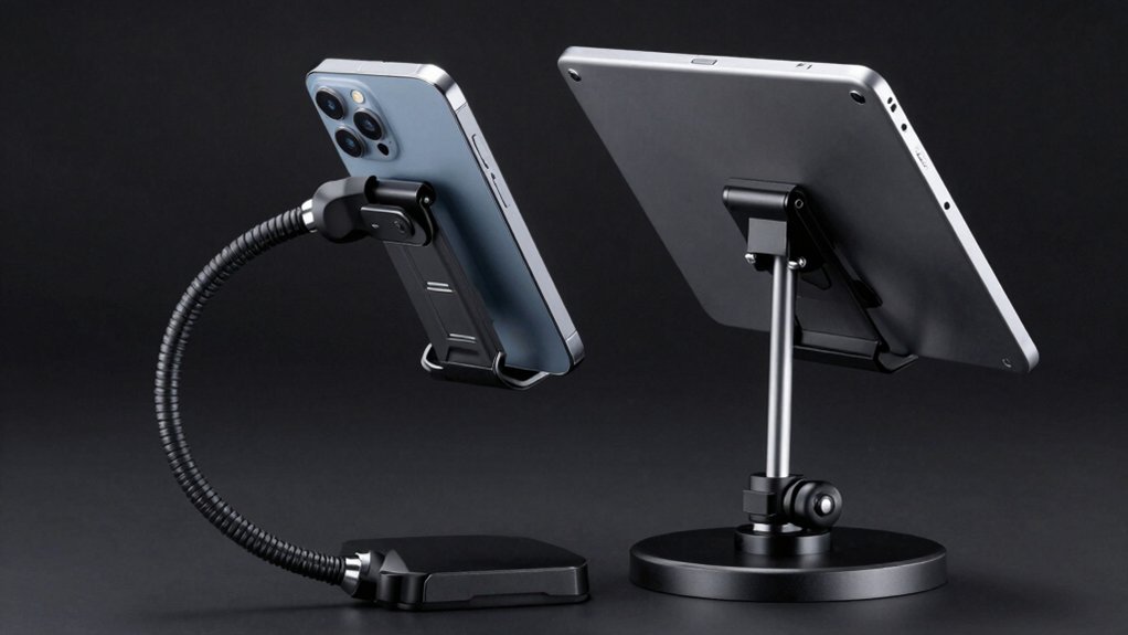 gooseneck stand specifications compatibility adjustability stability durability