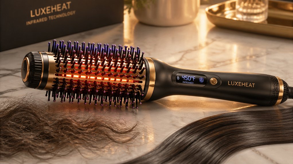hair brush heat safety features