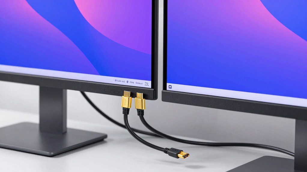 hdmi dual monitor cable considerations