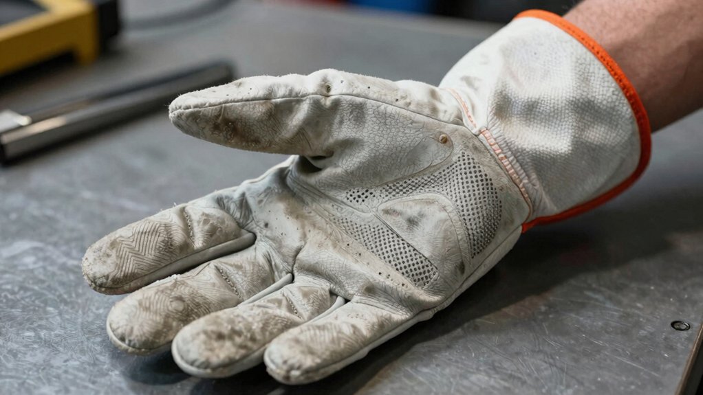 heat resistant durable welding gloves