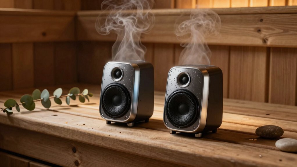 heat resistant waterproof long lasting speakers