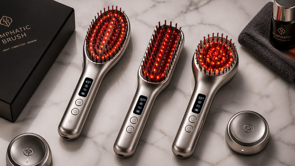 heated lymphatic brush considerations