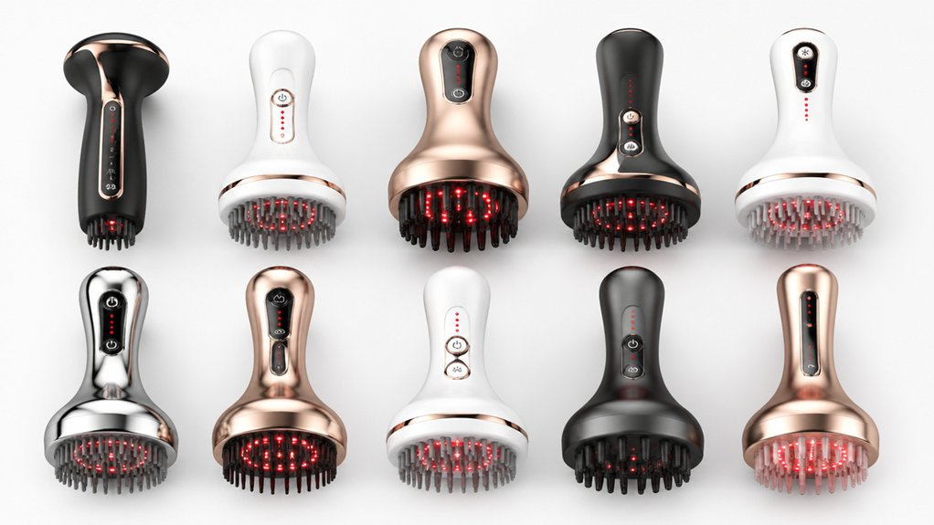 heated lymphatic brush massagers