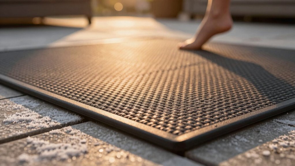 heated outdoor mat considerations