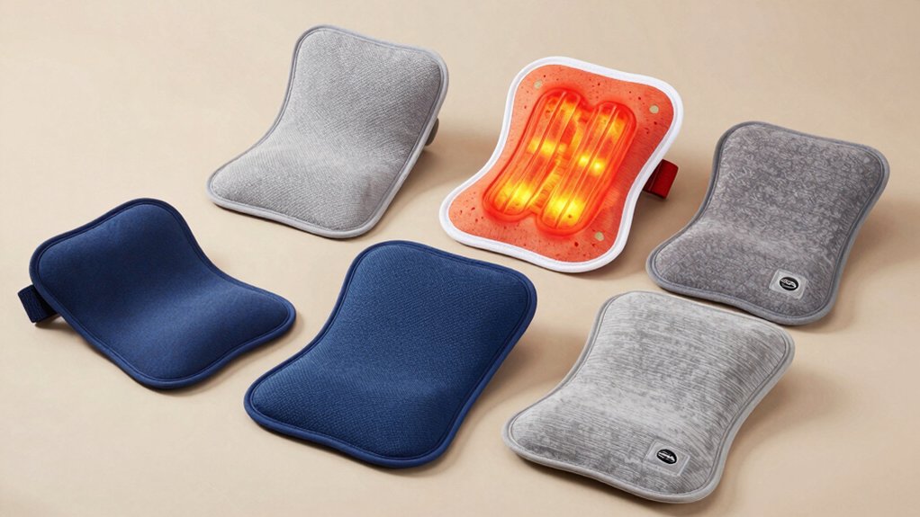 heating pad features and specs comparison