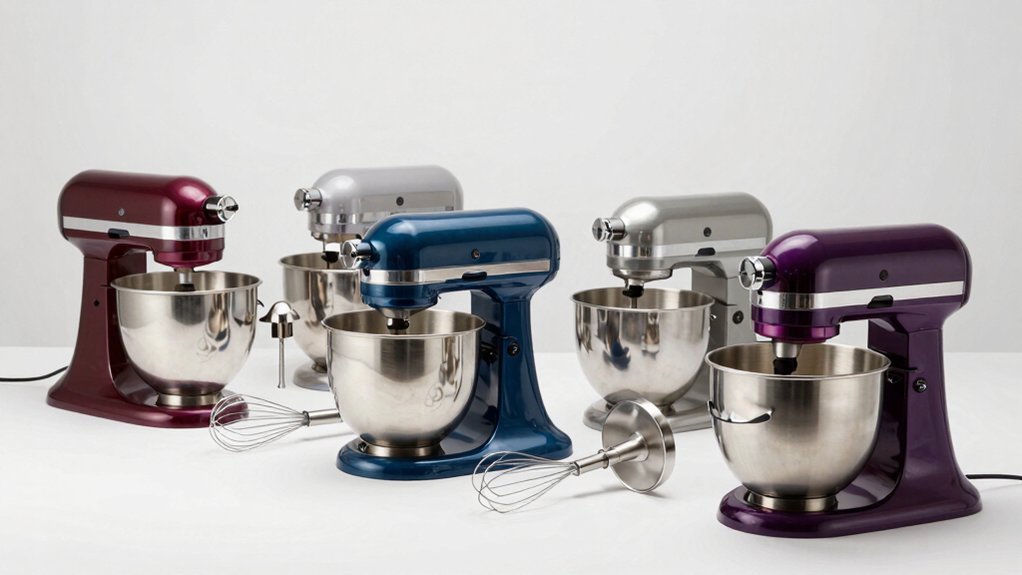 high powered stand mixers with attachments