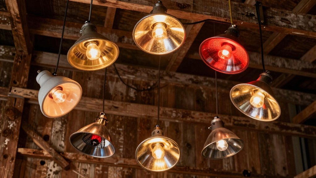 hot coop with heat lamp options