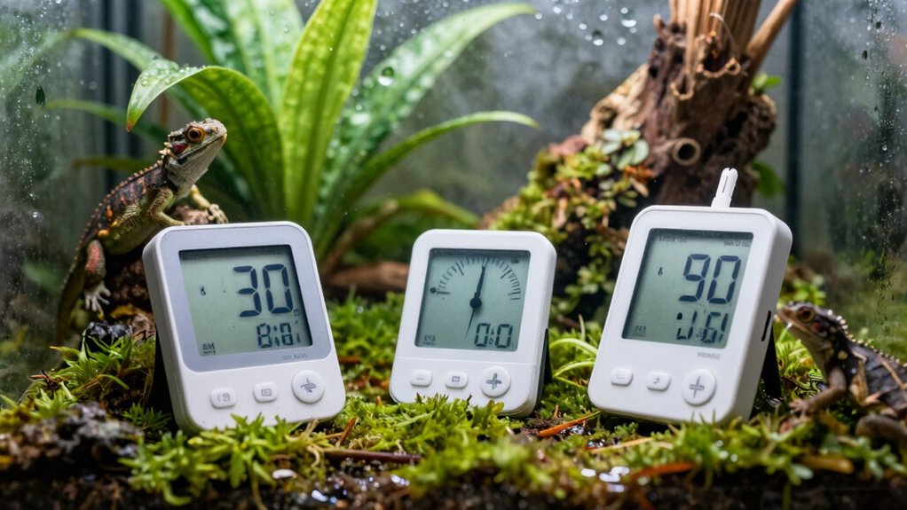 hygrometer specs for reptiles