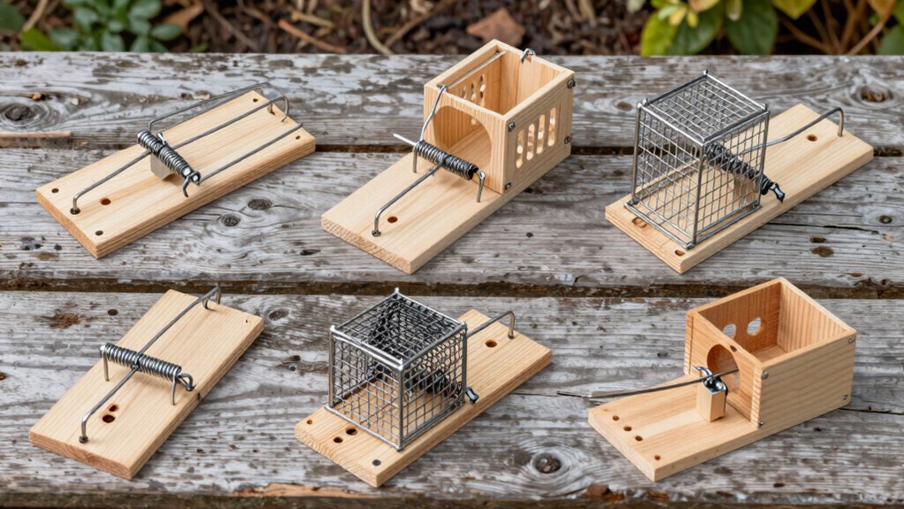 identify target species trap type space durability