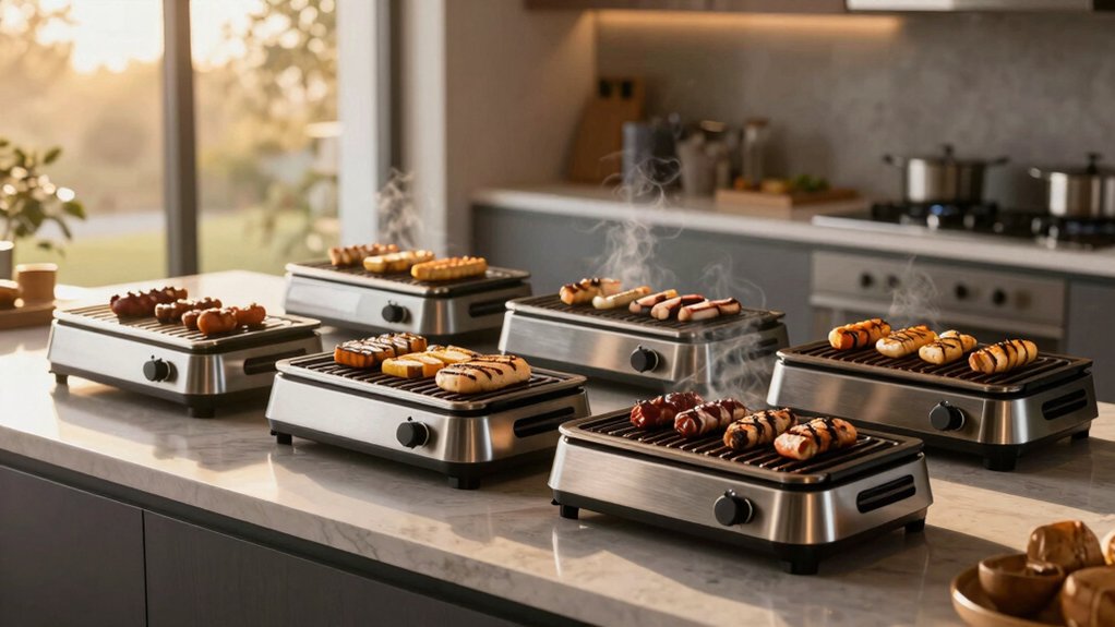 indoor smokeless grills delivering outdoor style cooking