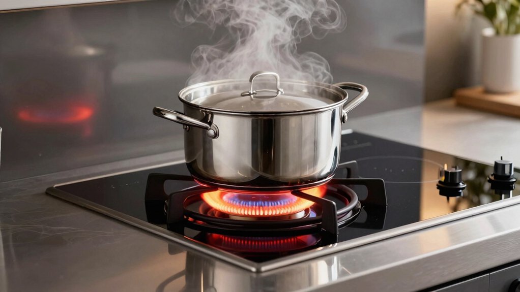 infrared cooktop specs safety size