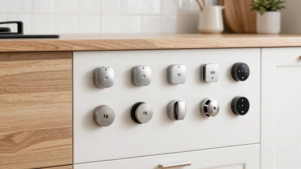 invisible cabinet locks keep kids safe