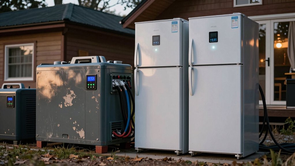 key factors for fridge power stations