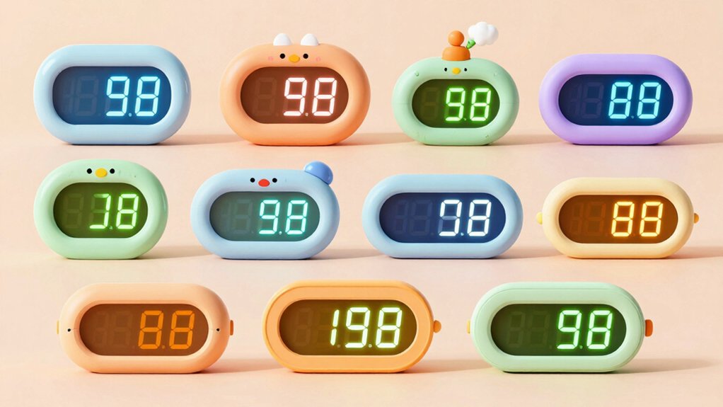 key factors for kid clock usability