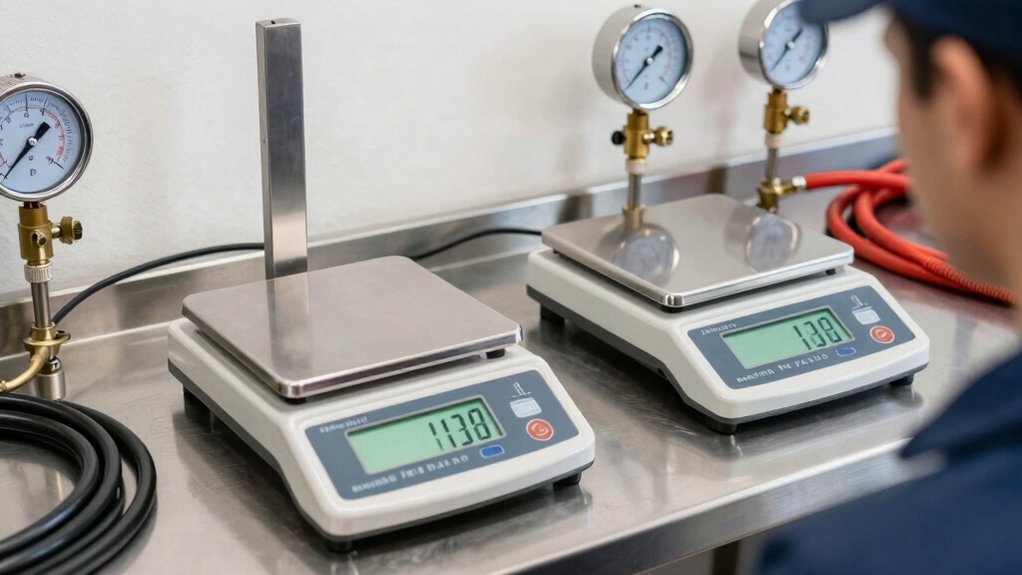 key refrigerant scale factors