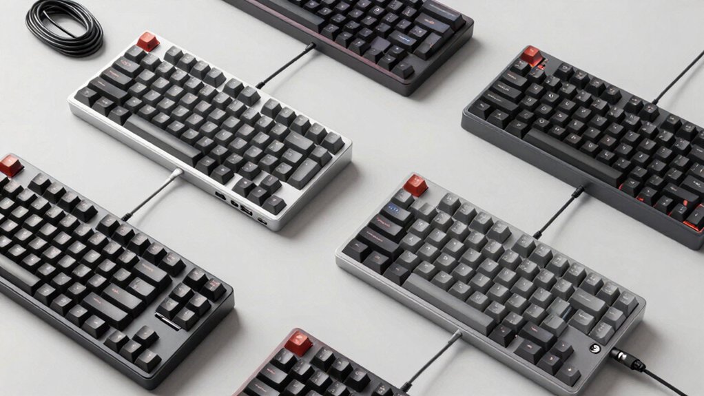 keyboard usb ports size compatibility durability