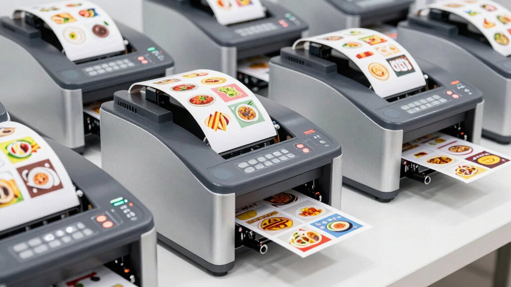 label printer features for food packaging