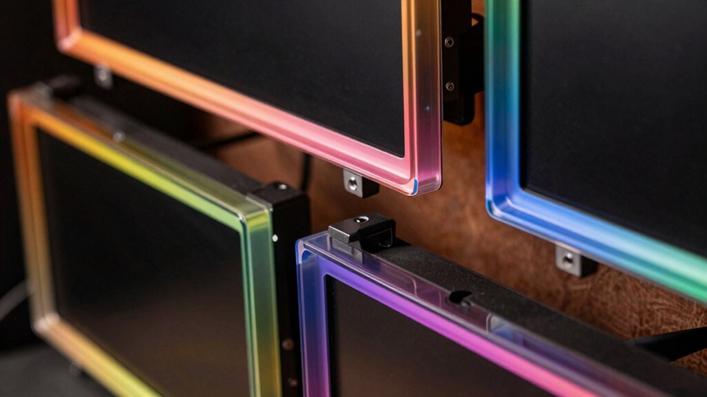 lcd case screen considerations resolution size connectivity software mounting