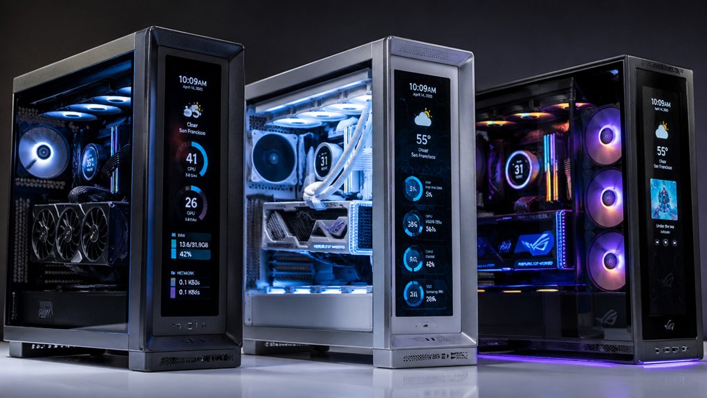 lcd case size cooling compatibility customization