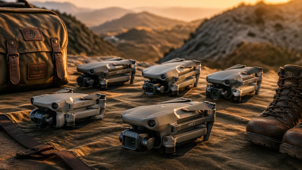 lightweight dji travel drones