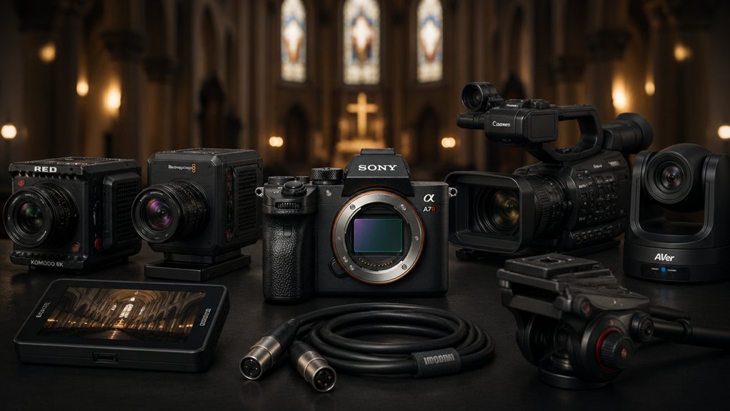 live streaming church service cameras
