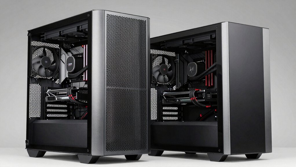 low noise airflow case factors