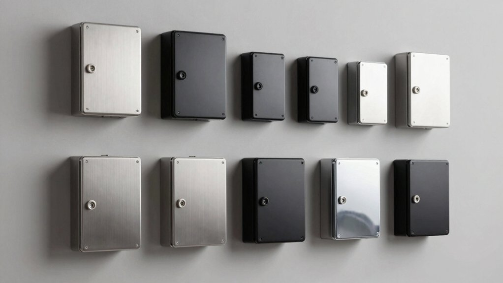 low profile junction boxes collection