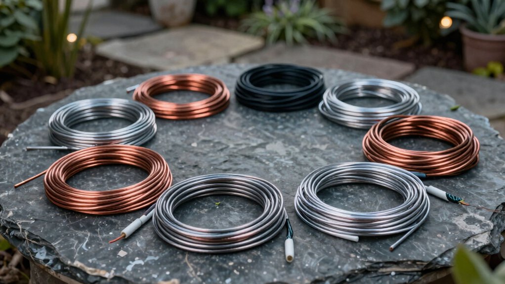low voltage landscape wire options