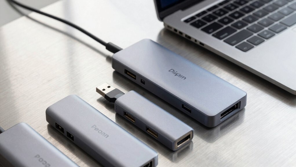 mac usb hub compatibility ports speeds power display