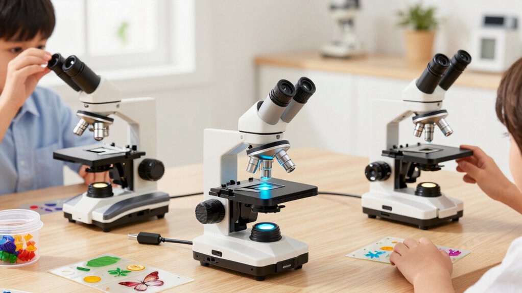 magnification display battery connectivity