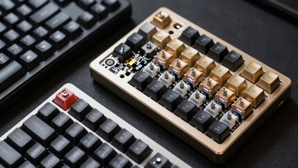 metal keyboard build switches layout connectivity
