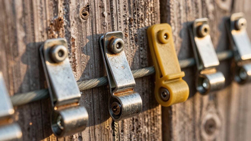 outdoor cable clip selection criteria