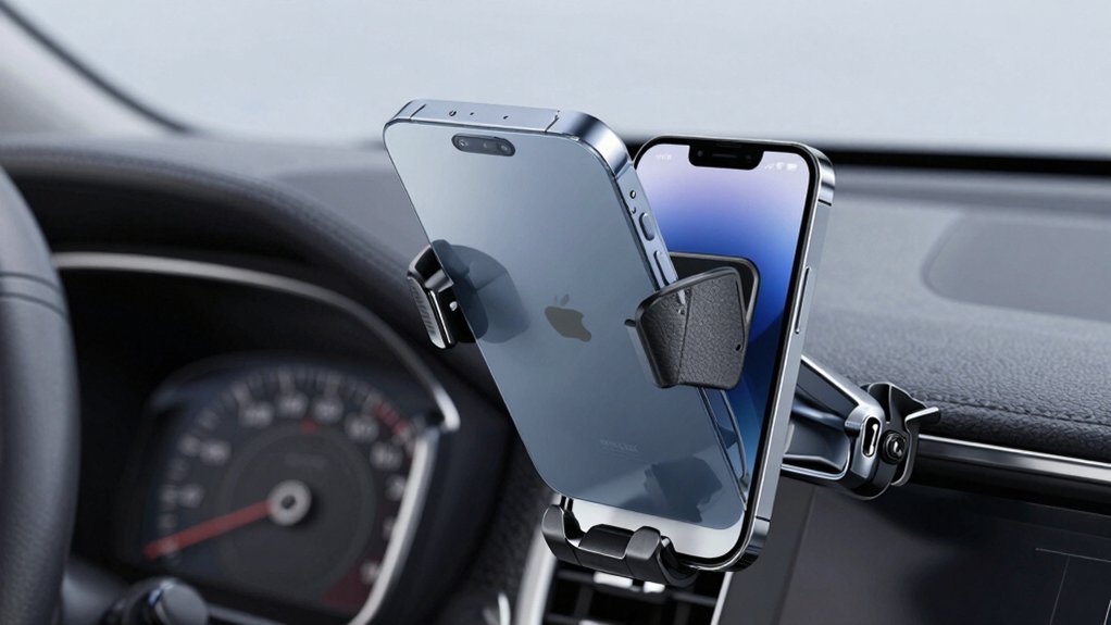 phone cd mount size fit materials adjustability