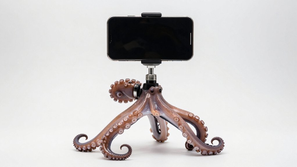 phone octopus tripod considerations compatibility grip stability adjustability