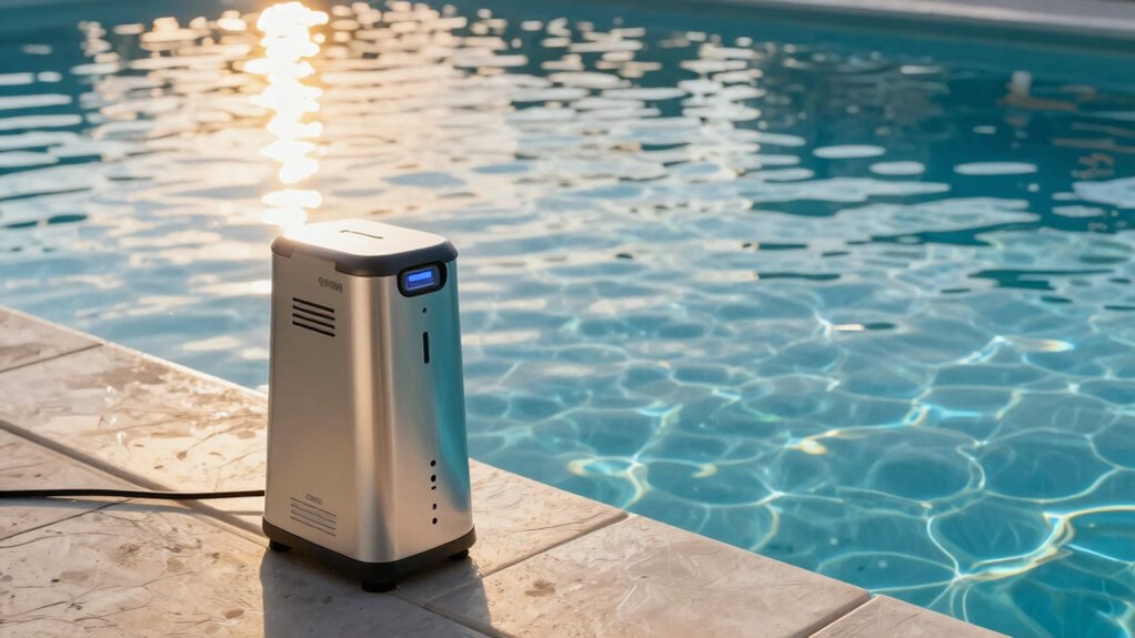 pool ionizer selection considerations size power cost reduction