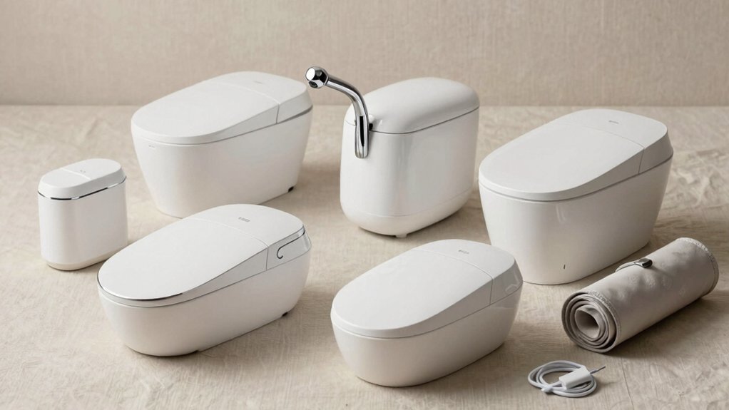 portable electric bidets that work while traveling