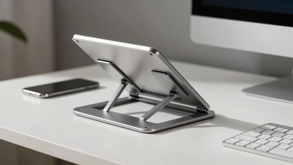 portable laptop riser adjustable sturdy ventilation