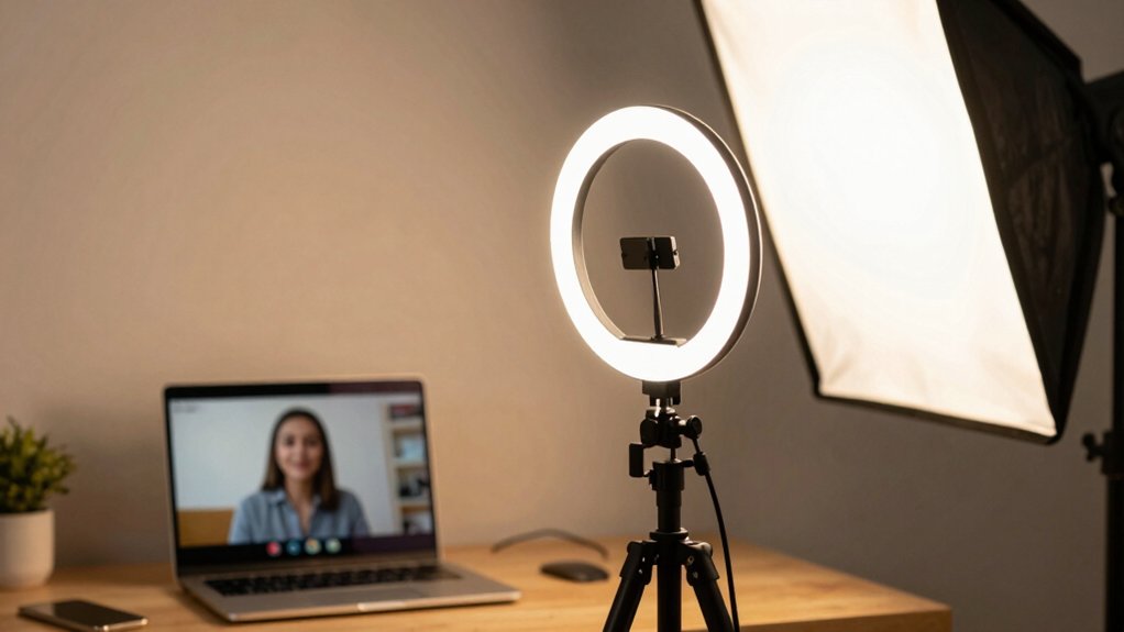portable light for video calls criteria