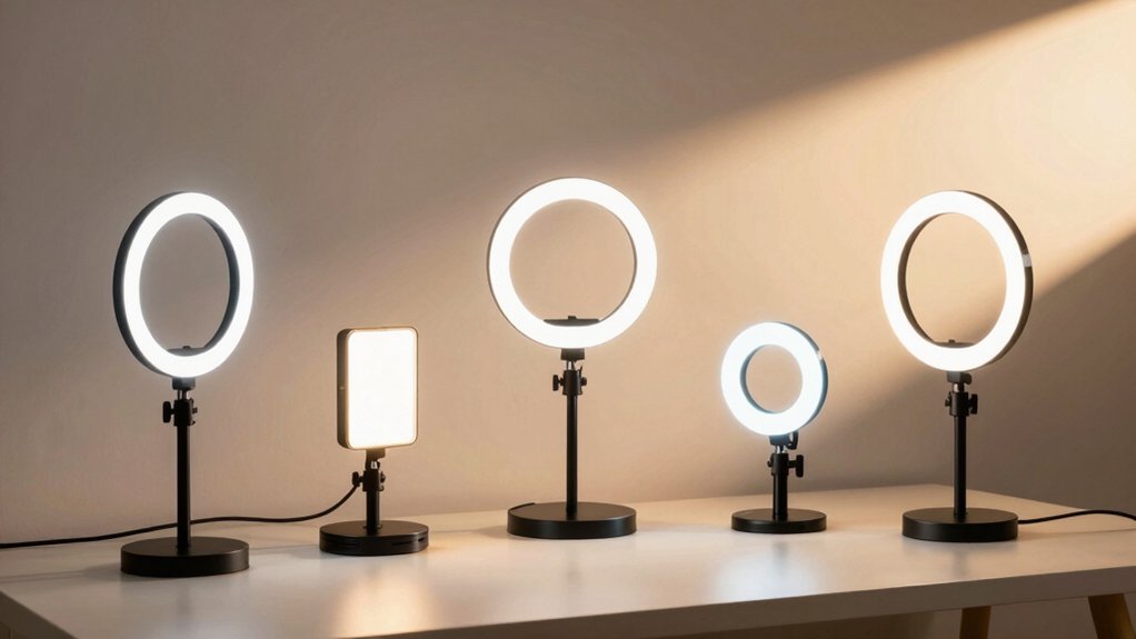 portable lights for professional video calls