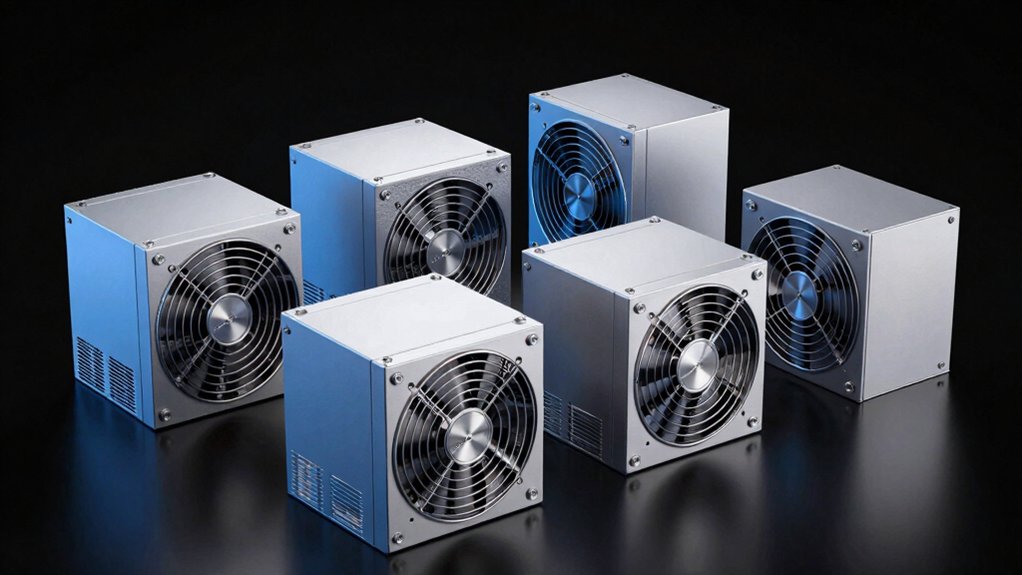 power supplies with silent fan stop