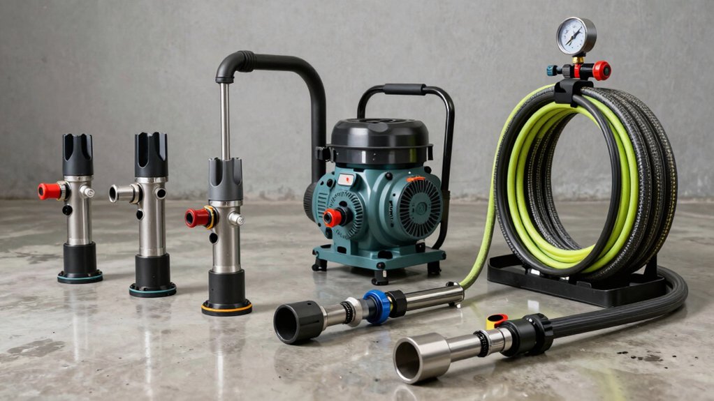 pressure washer compatibility and components