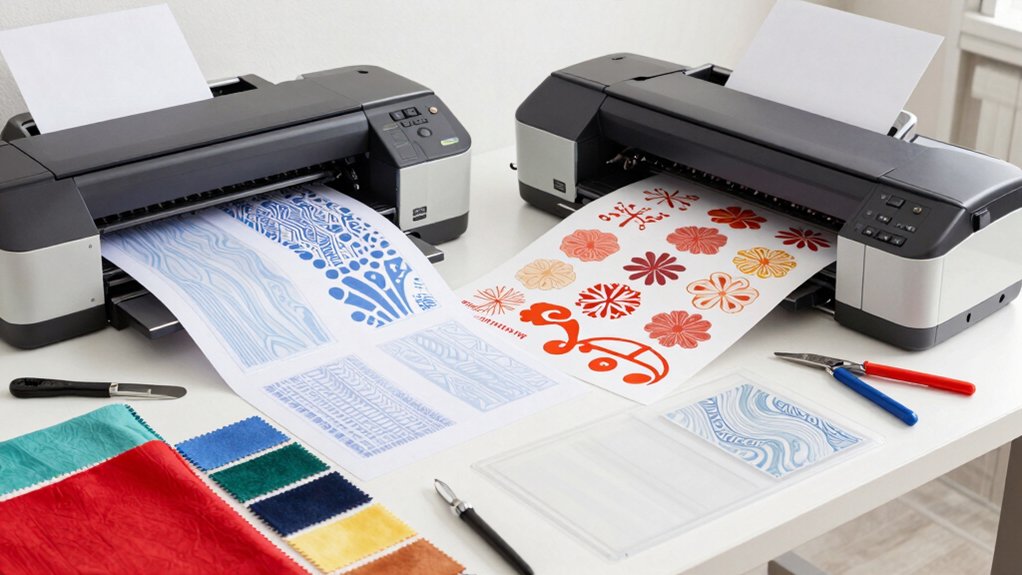 print quality ink compatibility transfer method wash durability