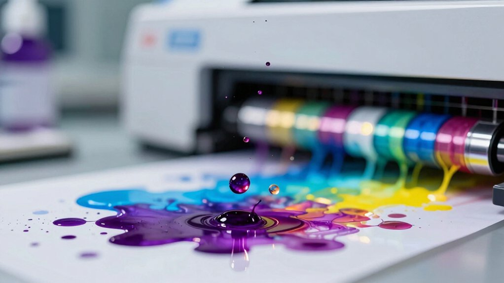 printer compatible uv inks for substrates