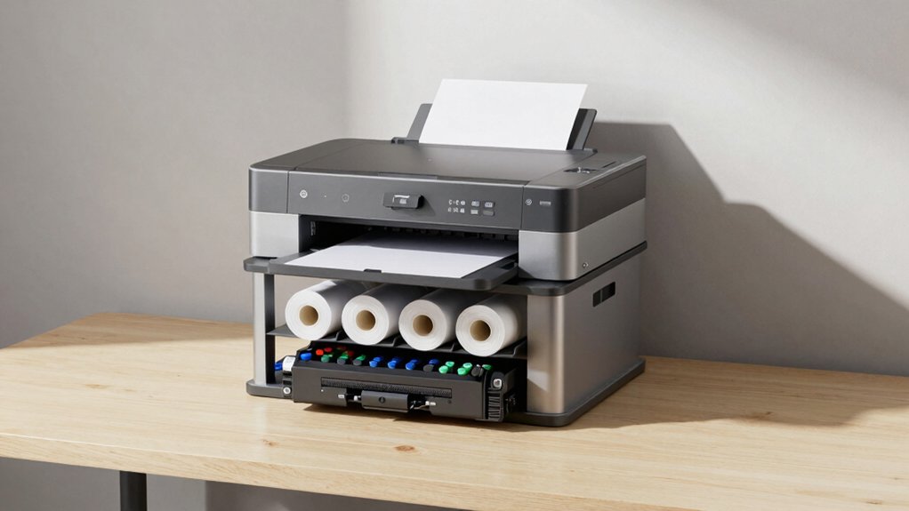 printer stand storage capacity mobility durability fit