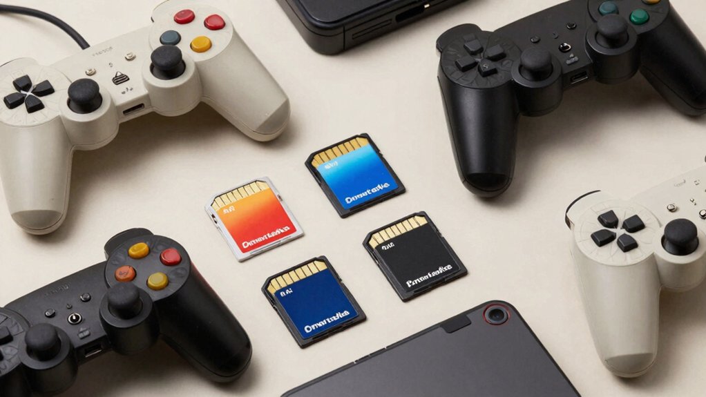 ps1 ps2 memory card considerations