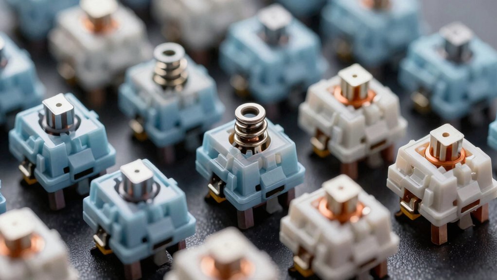 quiet keyboard switch selection considerations